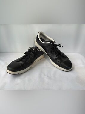 Cole Haan Grandpro Lace Oxford Sneakers Mens 14W Leather Black Shoes C22583